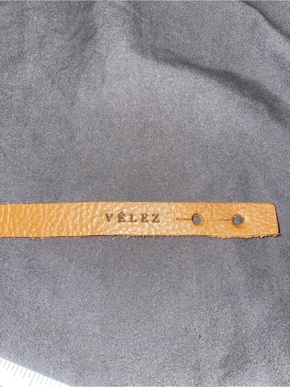 J balvin Vélez Tan Leather Wrap Bracelet